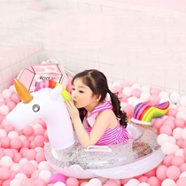 Baby swimming ring non-inflatable children underarm circle children anti-rollover 0-4 years old lying ring baby bath sitting ring