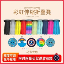 Folding bench Adult portable outing pathfinder outdoor small chair stool Lightweight and durable fishing chair Beach chair