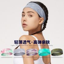 Pressure sideburns artifact hair band summer out wide-brim elastic face wash summer sports antiperspirant thin style personality