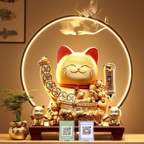 Zhaocai cat ornaments shop opening gift creative cashier automatic beckoning ceramic extra-large wealth cat