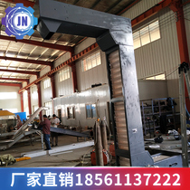 Z-type C type T bucket type bucket lifter granular sheet-shaped block food packaging stainless steel upper and lower hopper lifter