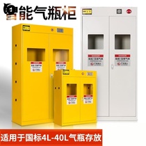 Fume Hood School liquefied gas cylinder explosion-proof box with alarm nitrogen gas cylinder gas cabinet laboratory gas bottle cabinet alarm