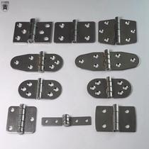 aw stainless steel hinge 304 thickened distribution box electric cabinet hinge industrial hinge flat folding hinge