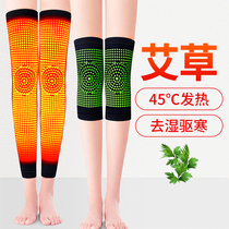 Wormwood knee pads keep warm old cold legs men and women paint joints elderly self-heating knee pads cycling riding cold protection
