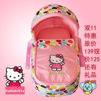 Baby basket tote basket out car portable baby basket sleeping basket newborn can lie baby cradle