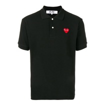  Summer PLAY Kawakyu love Baoling embroidery LOGO short-sleeved T-shirt men and women couples casual POLO shirt tide brand