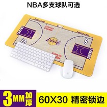 Basketball fan NBA mouse pad Warriors Lakers creative birthday gifts around Kobe James Curry supplies