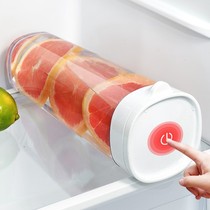 Cold extract coffee cup juice pot large capacity plastic sealed cold kettle filter cold bubble flower and fruit teapot press pot lid