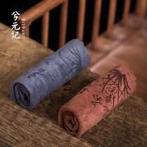 Xi Yuanji Kung Fu tea towel Tea cloth absorbent thickened towel Tea table Tea tablecloth special rag tea set accessories