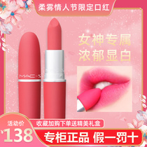 (2021 limited) big name MAC-STRIPS lipstick Valentines Day Limited 307 womens group color 316 923 lipstick