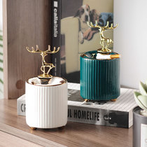 Creative Ashtrays Home Tea Table Personality Trends Anti-Fly Ash Smoke Cylinders Decorative Items Mesh Red Nordic Light Extravagant Pendulum Pieces