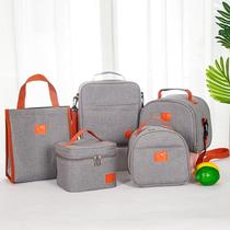 Factory spot wholesale Oxford cloth insulation pack picnic cross-border portable lunch box bag  Lunch pack ice pack insulated bag