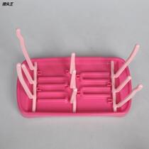Foldable baby bottle drying rack portable baby bottle drain rack baby bottle bracket cleaning and sanitation