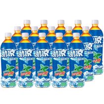 Master Kang Jin cold iced black tea 500ml15 bottle whole box peppermint flavor seasoned tea drinks taste good taste