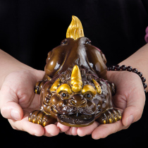 Color-changing tea pet Yuzuyuan tea play boutique creative tea dish accessories kung fu tea ceremony accessories