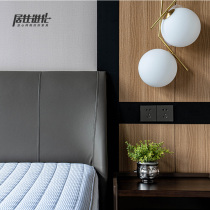 Living Evolution Modern simple luxury leather silence overbound 1 8m 1 5 m bed double single
