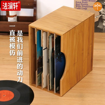 Black film record storage rack CD cabinet CD bag display rack artifact CD cabinet CD storage box home disc rack