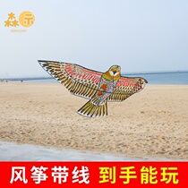 Eagle kite reel set Weifang cartoon beginner large adult breeze easy to fly children new