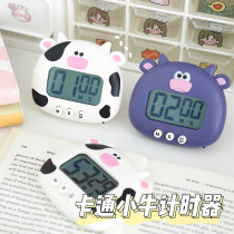 Time manager children learning cartoon timer alarm clock dual-use student self-discipline timer kitchen reminder