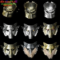 Please close your eyes when its dark Board game Anti-cheat shading eye mask Werewolf kill game mask Iron Warrior mask