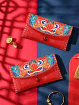 New year lucky money bag bag Tiger year profit seal bag Hong Kong version of zodiac high-grade baby 2022 Lucky Bag