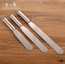 Famous spatula baking tools Stainless steel spatula cream knife Cake spatula small spatula cream leveling knife 8 inches
