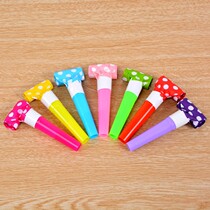 Birthday party blow up and blow dragon booing and whistling to help with trumpeter Trumpet Props Creative Children Whistle Small Toys