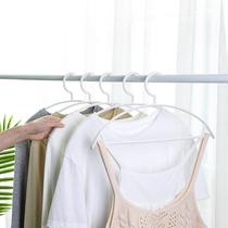 10 non-slip non-scratch drying racks clothes racks clothes hangers adhesive hook non-marking clothes racks wide shoulders hanging clothes hangers