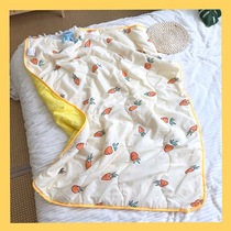  Childrens summer cool quilt air-conditioned quilt Summer baby quilt Baby thin summer quilt single kindergarten nap quilt