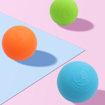 Silicone fascia ball solid massage ball muscle relaxation fitness ball cervical spine rehabilitation peanut ball Yoga Health ball