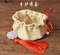 New casting warm hand antique pure copper hand furnace brass old Chinese furnace Hui furnace winter warm hand carbon cloth cover furnace bag