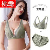 Pregnant women underwear set nursing bra feeding clothes early in the middle and late pregnancy gathering anti-sagging bra