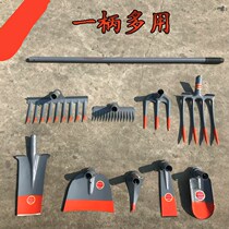 Agricultural Tools Hoe Nails Harrowing Outdoor Turnovers Open Hill Shovels Weeding Harrows Agricultural Pine Soil Planting Pit Landscaping Tools