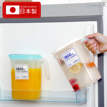 Japan Imported Cold Water Kettle Home Resistant High Temperature Cool Open Kettle Large Capacity Sealed Food Grade Fridge Plastic Teapot
