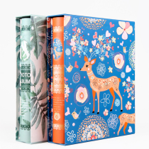 6 inch plastic photo album 4D Big 6 inch 200 photo album insert box insert type photo album album