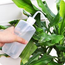 Flush bottle glasses Flush eyes bottle succulent plant curved mouth plastic watering pot oil pot elbow pot