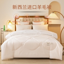 Wool quilted winter quilt core thickened warm cotton bedding with dormitory single high end 1212y