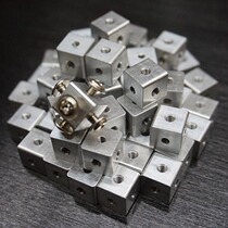 Six-sided nut fixed block sheet plate link block M3 threaded link block 10x10x10 10x10x6