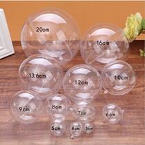  2-100cm transparent ball plastic ball hollow acrylic ball transparent round ball wedding arrangement mall decoration hanger