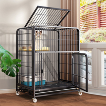 Cat cage villa Large free space Household cat cage Indoor large cat Pet cat house with toilet Cat house