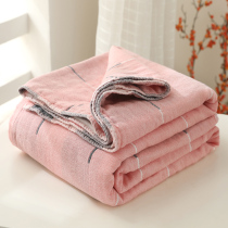 Sasha triple summer cool by pure cotton towel by single double gauze cover blanket full cotton towel blanket spring summer dormitory bed linen