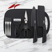 18-year kitchen knife stainless steel slicing knife paring knife fruit knife combination kitchen household knife set