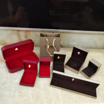 Gold Jewelry Box Suitable for Luk Fook Six Jewelry Pendant Necklace Box Ring Box Dragon Phoenix Bracelet Box Bracelet Box