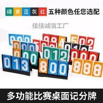 Durable scoreboard activity basketball game scoreboard has a shelf? Clear movable score simple blue ball game