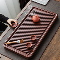 Big dream creation simple solid wood tea tray household Chinese style electric wood drainage type automatic one set small tea table