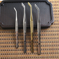 Coffee table tools business Japanese-style clips household clip tea pinch tweezers gift European-style mini drinking tea cover bowl