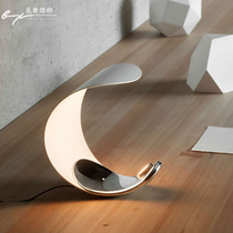 Original lighting Luceplan Curl moon table lamp living room study bedroom bedside decoration night light