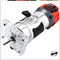 Woodworking power tool edging machine milling cutter multifunction wooden door open tenon repair edge knife High power corner milling machine bending