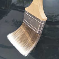 Thickened brush chemical fiber brush High quality bristle paint Wen play dust pig hair mane long hair size brush Paint brush