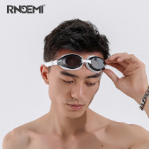 RNOEMI swimming goggles HD waterproof swimming glasses large frame anti-fog men and women adult professional training swimming goggles equipment
